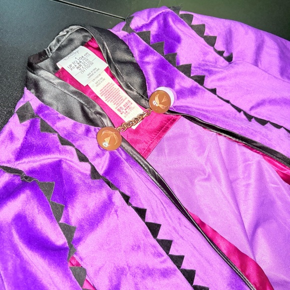 Disney Frozen 2 Anna Deluxe Traveling Costume high quality embroidered size‎ 4 - Picture 7 of 8